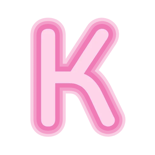 😀 Эмодзи «Neon cyrillic» для Telegram