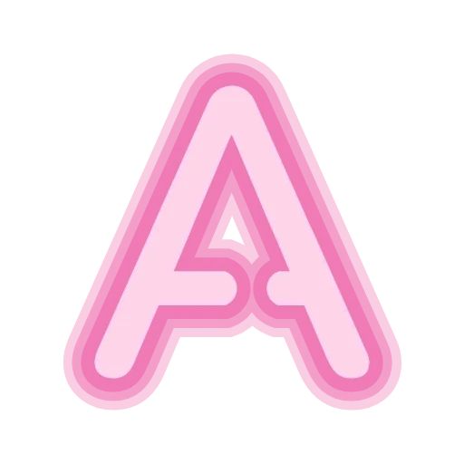 Обложка набора Neon cyrillic