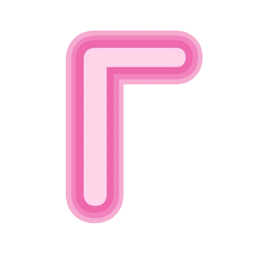 😀 Эмодзи «Neon cyrillic» для Telegram