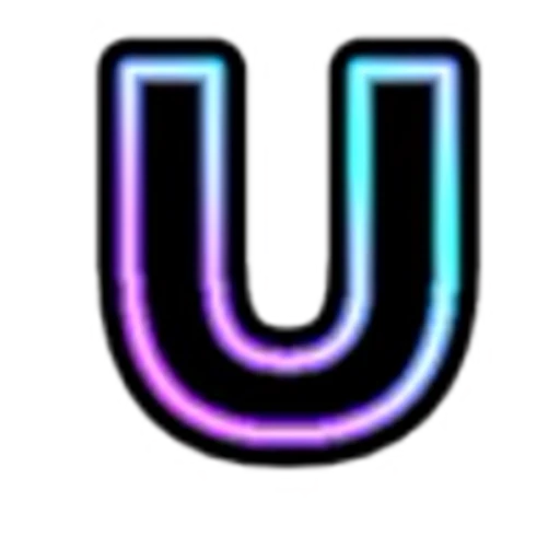 🔠 Эмодзи «Neon Font» для Telegram
