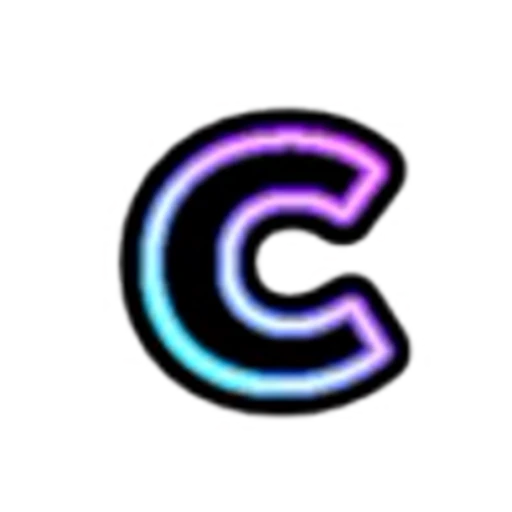 🔡 Эмодзи «Neon Font» для Telegram