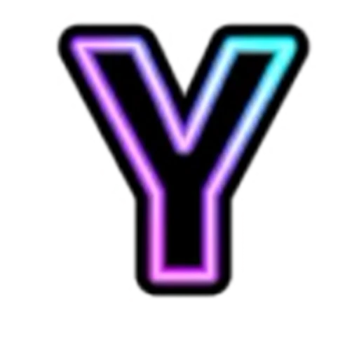 🔠 Эмодзи «Neon Font» для Telegram
