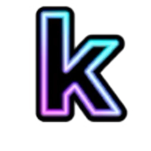 🔡 Эмодзи «Neon Font» для Telegram