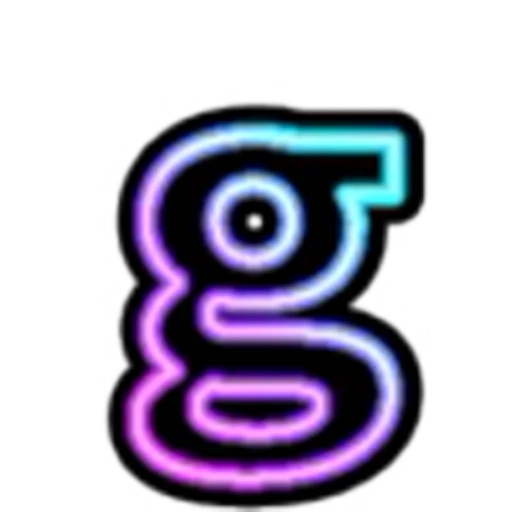 🔡 Эмодзи «Neon Font» для Telegram
