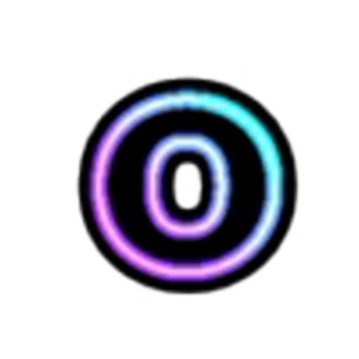 🔡 Эмодзи «Neon Font» для Telegram