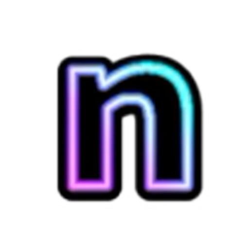 🔡 Эмодзи «Neon Font» для Telegram