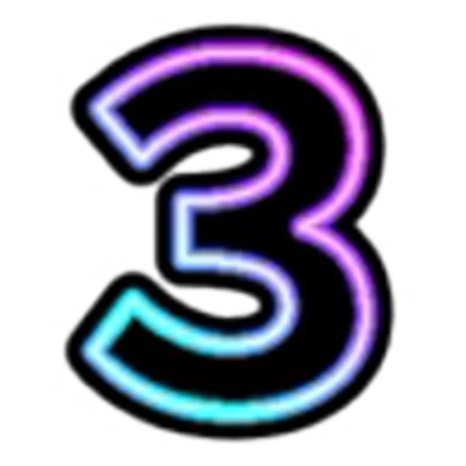 3️⃣ Эмодзи «Neon Font» для Telegram