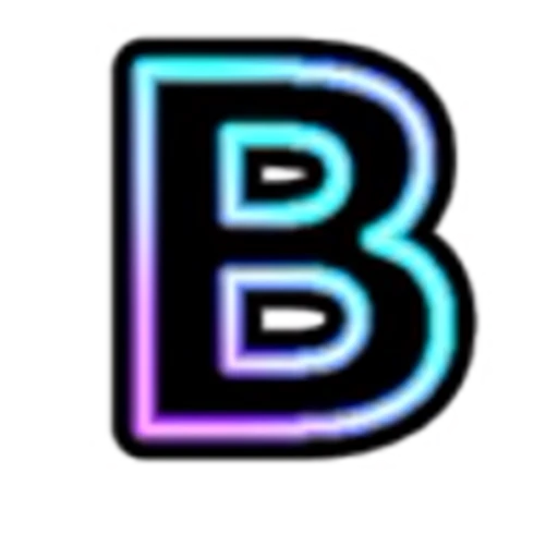 🔠 Эмодзи «Neon Font» для Telegram