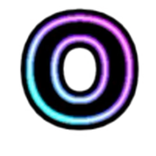 🔠 Эмодзи «Neon Font» для Telegram