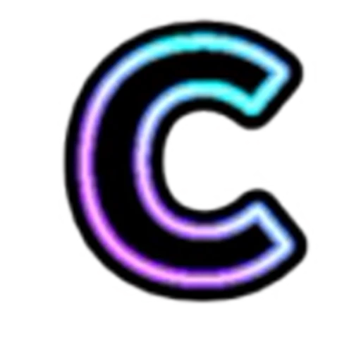 🔠 Эмодзи «Neon Font» для Telegram