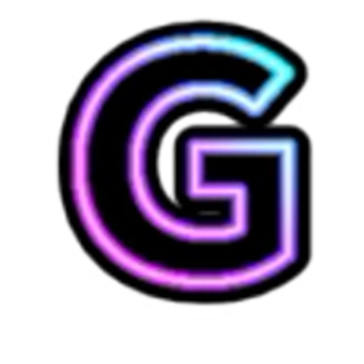 🔠 Эмодзи «Neon Font» для Telegram