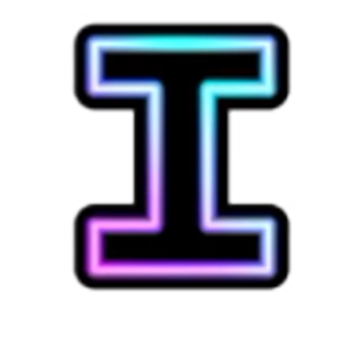 🔠 Эмодзи «Neon Font» для Telegram