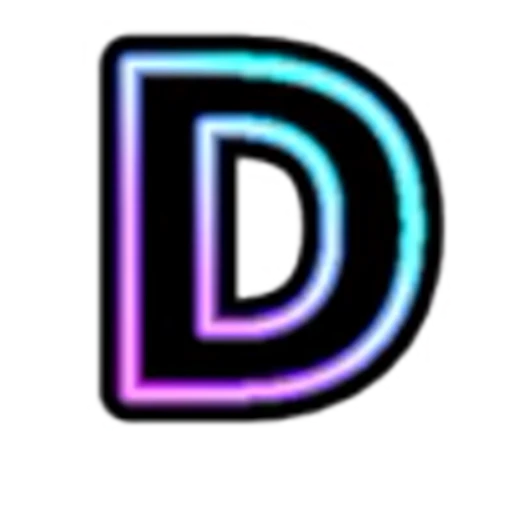 🔠 Эмодзи «Neon Font» для Telegram
