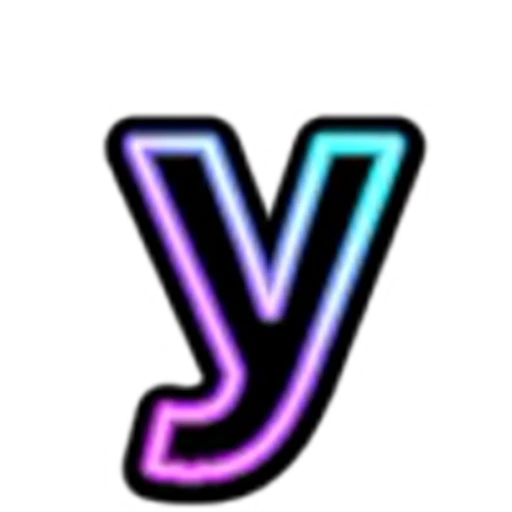 🔡 Эмодзи «Neon Font» для Telegram