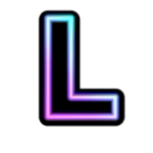 🔠 Эмодзи «Neon Font» для Telegram