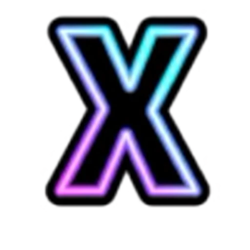 🔠 Эмодзи «Neon Font» для Telegram