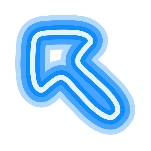 Стикер 54 neon emojis