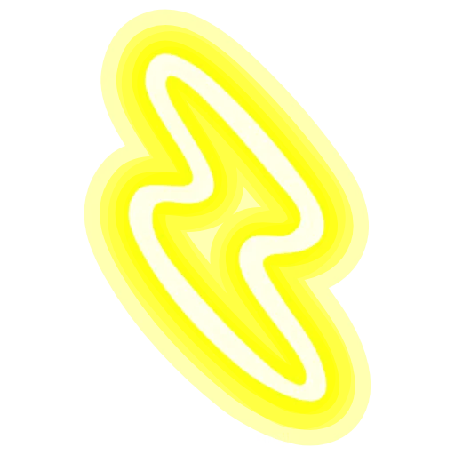 Стикер 27 neon emojis