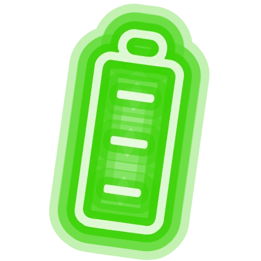 Стикер 14 neon emojis