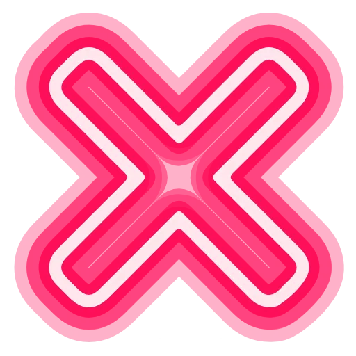 Стикер 40 neon emojis