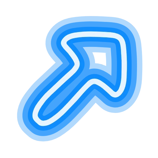 Стикер 51 neon emojis