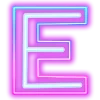 😎 Эмодзи «Neon ABC» для Telegram