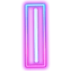 😎 Эмодзи «Neon ABC» для Telegram