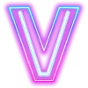 😎 Эмодзи «Neon ABC» для Telegram