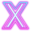 😎 Эмодзи «Neon ABC» для Telegram