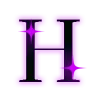 👾 Эмодзи «Neon A font» для Telegram