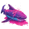Стикер 16 neon blot