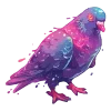 Стикер 15 neon blot