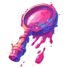 Стикер 60 neon blot