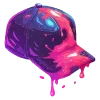 Стикер 40 neon blot