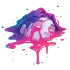 Стикер 33 neon blot