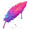 Стикер 53 neon blot