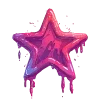 Стикер 41 neon blot