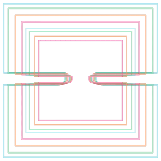 💖 Эмодзи «neon font» для Telegram