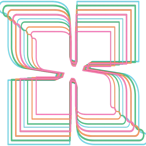 💖 Эмодзи «neon font» для Telegram