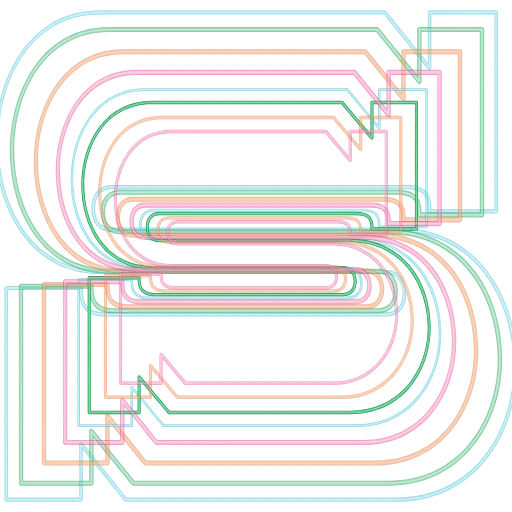 💖 Эмодзи «neon font» для Telegram