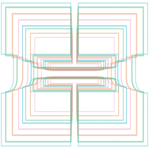 💖 Эмодзи «neon font» для Telegram