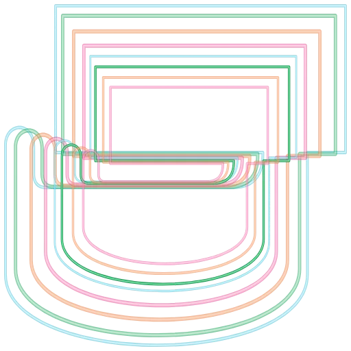 💖 Эмодзи «neon font» для Telegram