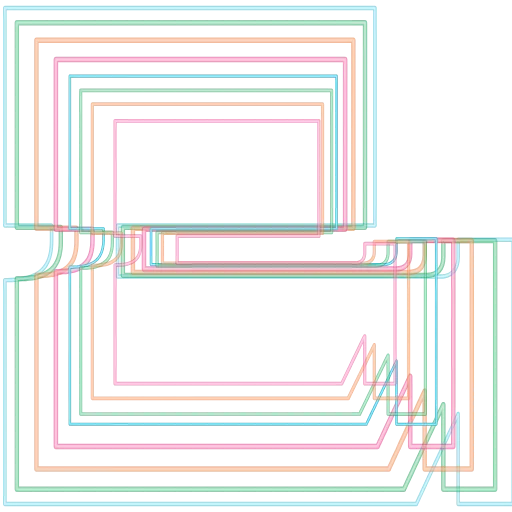 💖 Эмодзи «neon font» для Telegram