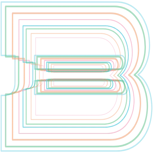 💖 Эмодзи «neon font» для Telegram