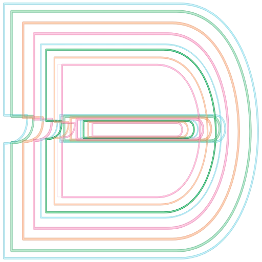 💖 Эмодзи «neon font» для Telegram