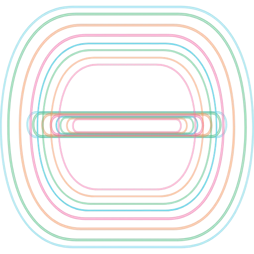 💖 Эмодзи «neon font» для Telegram