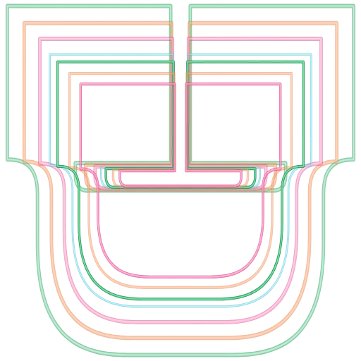 💖 Эмодзи «neon font» для Telegram