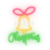 🎄 Эмодзи «Neon Christmas» для Telegram