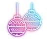 🎄 Эмодзи «Neon Christmas» для Telegram