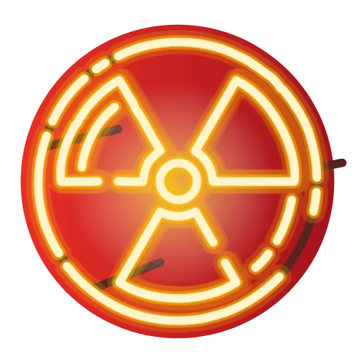 ☢️ Стикер «Neon Classic» для Telegram